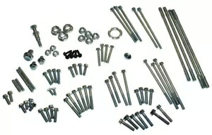 標準 A ブロック モーターを搭載した GY6 150cc、172cc、180cc スクーター用ボルトセット BOLT SET FOR GY6 150cc, 172cc, 180cc SCOOTER WITH STANDARD A-BLOCK MOTORS 【並行輸入品】