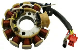 ユニバーサルパーツ 11 コイル AC ステーター 150cc & 125cc GY6 4 ストロークモーター用 164-290 Universal Parts 11 Coil AC Stator for 150cc & 125cc GY6 4-stroke Motors 164-290 【並行輸入品】