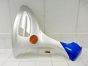 TAOTAO VIP 50CC フロント左プラスチック (ブルーとシルバーのトリム) *OEM* TAOTAO VIP 50CC FRONT LEFT PLASTIC (BLUE WITH SILVER TRIM) *OEM* 【並行輸入品】