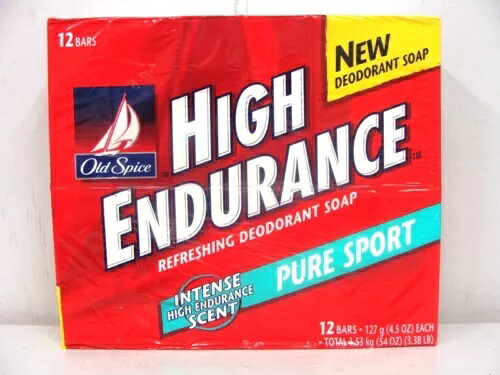 オールドスパイス 高耐久ソープ ピュアスポーツ 12バーパック *オリジナルフォーミュラ* OLD SPICE HIGH ENDURANCE SOAP PURE SPORT 12 BAR PACK *ORIGINAL FORMULA* 【並行輸入品】｜カスタムパーツ WORLD倉庫