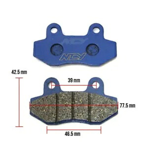 NCY リアブレーキパッドセット 50cc QMB139 & 150cc GY6 スクーター用 NCY REAR BRAKE PAD SET FOR 50cc QMB139 & 150cc GY6 SCOOTERS 【並行輸入品】
