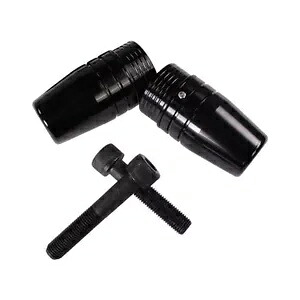 NCY フレームスライダー (ブラック) ホンダ ラッカス & ズーマー用 NCY FRAME SLIDERS (BLACK) FOR HONDA RUCKUS & ZOOMER 【並行輸入品】