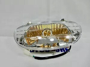 GATOR EXPRESS S3 50cc QMB139 ヘッドライト アセンブリ (ハーネスおよび LED バルブ付き) *OEM* GATOR EXPRESS S3 50cc QMB139 HEADLIGHT ASSEMBLY WITH HARNESS & LED BULB *OEM* 【並行輸入品】