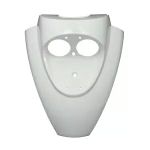 BT49QT-7「ハンサムボーイ」用 フロントヘッドライトカバー（グロスホワイト） FRONT HEAD LIGHT COVER FOR BT49QT-7 \