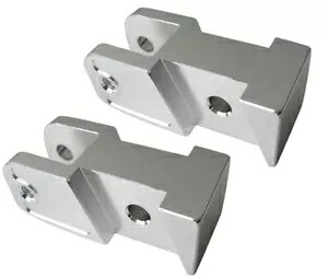 NCYショックマウント リロケーティングブラケット(シルバー) GY6 NCY SHOCK MOUNT RELOCATING BRACKET (SILVER) GY6 【並行輸入品】