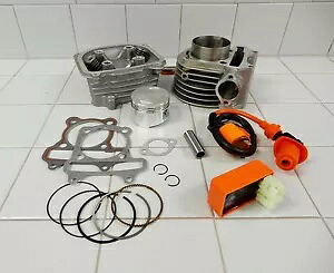 61mm ビッグボアキット (172cc) スクーター用エンジンリビルドキット 150cc GY6 モーター #5 61mm BIG BORE KIT (172cc) ENGINE REBUILD KIT FOR SCOOTERS W/ 150cc GY6 MOTOR #5 【並行輸入品】