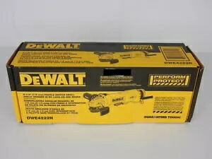 DEWALT DWLDWE4222N 120V 11 アンペア 4.5 インチ パドルスイッチ コード付きアングル グラインダー 新品 DEWALT DWLDWE4222N 120V 11 Amp 4.5 in. Paddle Switch Corded Angle Grinder New 【並行輸入品】|カスタムパーツ WORLD倉庫