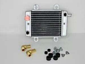 タイダ ハイパフォーマンス GY6 ラジエーター 長さ 19.7cm x 高さ 12.7cm (新品) TAIDA HIGH PERFORMANCE GY6 RADIATOR 19.7cm long x 12.7cm TALL (NEW) 【並行輸入品】