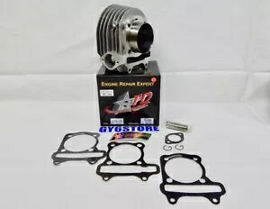 TAIDA 172cc (61mm ボア) GY6 シリンダーセット *57mm スペーシング* 鍛造ドームピストン付き TAIDA 172cc (61mm BORE) GY6 CYLINDER SET WITH *57mm SPACING* FORGED DOME PISTON 【並行輸入品】
