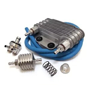 NCY オイルクーラー 50cc ホンダ ラッカス用 ストックゲットモーター付き NCY OIL COOLER FOR 50cc HONDA RUCKUS WITH STOCK GET MOTOR 【並行輸入品】｜カスタムパーツ WORLD倉庫