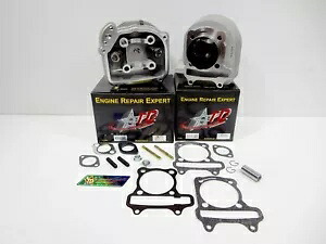 TAIDA 172cc 61mm ビッグボアキット (外径 62.7) (バルブ 28.5 / 24mm) *HC 鍛造ピストン* TAIDA 172cc 61mm BIG BORE KIT (OD 62.7) (VALVES 28.5 / 24mm) *HC FORGED PISTON* 【並行輸入品】