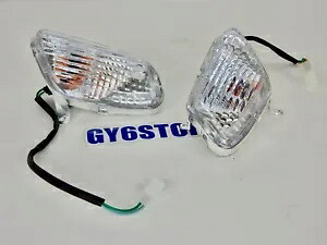 フロントウインカーライトセット GY6 150ccスクーター Front Turn Signal Light Set GY6 150cc Scooter 【並行輸入品】｜カスタムパーツ WORLD倉庫