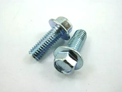 M6 x 16mm フランジボルト (4 個) 150cc および 50cc モーター付き中国製スクーター用 M6 x 16mm FLANGE BOLTS (4 PIECES) FOR CHINESE SCOOTERS WITH 150cc & 50cc MOTORS 【並行輸入品】