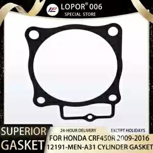 エンジン シリンダー ベース シール ガスケット ホンダ CRF450R 09-16 OEM:12191-MEN-A31 Engine Cylinder Base Seal Gasket Honda CRF450R 09-16 OEM:12191-MEN-A31 【並行輸入品】