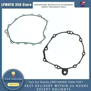 エンジン右クランクケースクラッチオルタネーターカバーガスケットホンダ CBR1000RR 04-07 Engine Right Crankcase Clutch Alternator Cover Gasket For Honda CBR1000RR 04-07 【並行輸入品】