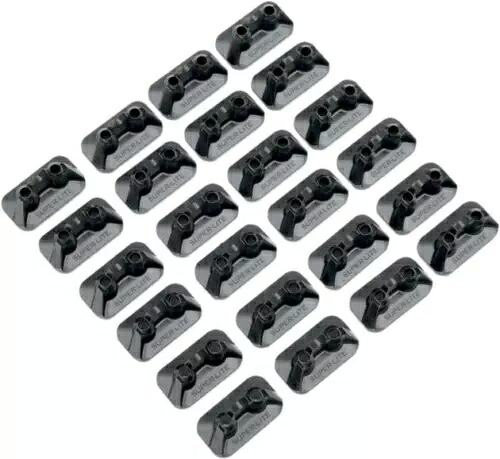 Stud Boy Super-Lite Pro シリーズ ダブルバッカー 単層用 ブラック 24 個パック Stud Boy Super-Lite Pro Series Double Backers for Single Ply Black 24-Pack 【並行輸入品】