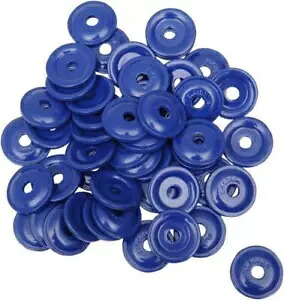 Woodys ラウンド ディガー アルミニウム サポート プレート ブルー 5/16 インチ 48 パック Woodys Round Digger Aluminum Support Plates Blue 5/16\