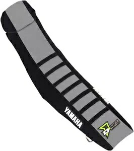 Dcor リブシートカバー ブラック/グレー/ブラック #30-50-457 ヤマハ YZ250F用 Dcor Ribbed Seat Cover Black/Gray/Black #30-50-457 for Yamaha YZ250F 【並行輸入品】