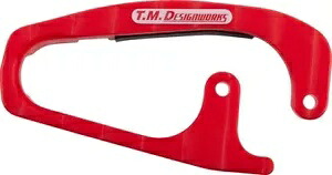 TM Designworks フロント チェーン スライダー レッド ホンダ TRX450R Sportrax 450R 2004-2014用 TM Designworks Front Chain Slider Red for Honda TRX450R Sportrax 450R 2004-2014 【並行輸入品】