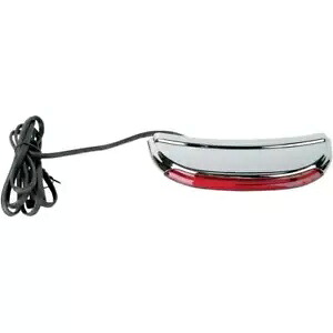 Kuryakyn LED ターンシグナルバーフィラーパネル クロムレッド #3154 ハーレーダビッドソン Kuryakyn LED Turn Signal Bar Filler Panel Chrome Red #3154 Harley Davidson 【並行輸入品】