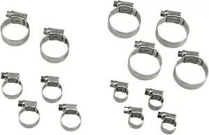 Samco スポーツ ラジエーター ホース クランプ キット ステンレススチール #CKYAM-84 ヤマハ用 Samco Sport Radiator Hose Clamp Kit Stainless Steel #CKYAM-84 for Yamaha 【並行輸入品】