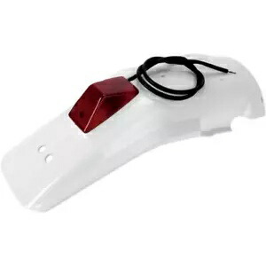 UFO エンデューロ フェンダー ライトリア付き ホワイト ホンダ XR600R 1988-2005 HO02650041 UFO Enduro Fender w/Light Rear White for Honda XR600R 1988-2005 HO02650041 【並行輸入品】