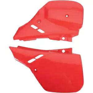 UFO サイドパネル 87-88 ブラッドレッド HO02611061 ホンダ CR 500/CR125R/CR250R用 UFO Side Panels 87-88 Blood Red HO02611061 for Honda CR 500/CR125R/CR250R 【並行輸入品】