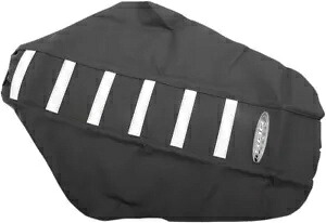SDG 6リブグリッパーシートカバー ホワイトリブ/ブラックトップ/ブラックサイド 95910WK ヤマハ用 SDG 6-Rib Gripper Seat Cover White Ribs/Black Top/Black Sides 95910WK for Yamaha 【並行輸入品】