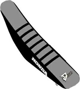 Dcor リブシートカバー ブラック/グレー/ブラック #30-10-502 ホンダ CRF450R/CRF250R用 Dcor Ribbed Seat Cover Black/Gray/Black #30-10-502 for Honda CRF450R/CRF250R 【並行輸入品】
