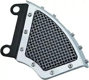 Kuryakyn メッシュ ブレーキ キャリパー カバー シングル ディスク フロント クローム #6540 ハーレーダビッドソン Kuryakyn Mesh Brake Caliper Cover Single Disc Front Chrome #6540 Harley Davidson 【並行輸入品】