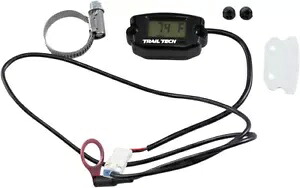 Trail Tech 表面実装温度計 スパークプラグセンサー付き ブラック 14.00mm Trail Tech Surface Mount Temperature Meter with Spark Plug Sensor Black 14.00mm 【並行輸入品】