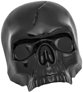 クリアキン スカル ホーン カバー グロス ブラック #5731 ハーレーダビッドソン Kuryakyn Skull Horn Cover Gloss Black #5731 Harley Davidson 【並行輸入品】
