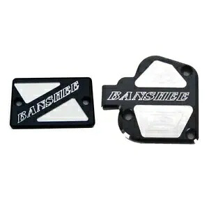 Modquad スロットル & ブレーキ カバー セット ブラック バンシー ヤマハ YFZ350 バンシー 1987-2006 Modquad Throttle & Brake Cover Set Black Banshee Yamaha YFZ350 Banshee 1987-2006 【並行輸入品】