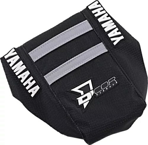 Dcor リブシートカバー ブラック/ブラック/グレー #30-50-484 ヤマハ YZ450F/YZ250F用 Dcor Ribbed Seat Cover Black/Black/Gray #30-50-484 for Yamaha YZ450F/YZ250F 【並行輸入品】