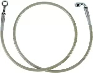 DS 編組ブレーキラインキット フロント ハーレー XL1200C カスタム 1996-1998 DS Braided Brake Line Kit Front Harley XL1200C Custom 1996-1998 【並行輸入品】
