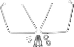 DS クローム サドルバッグ サポート ブラケット #138918 ハーレーダビッドソン スポーツスター DS Chrome Saddlebag Support Brackets #138918 Harley Davidson Sportster 【並行輸入品】