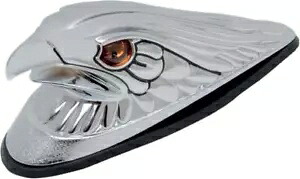 DS ラージ イーグル ヘッド フロント フェンダー オーナメント ライト付き目付き DS Large Eagle Head Front Fender Ornament With Lighted Eyes 【並行輸入品】