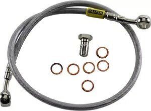 Galfer リアブレーキラインキット ヤマハ Vmax 1200 VMX1200 1985-1986、1988-2007 に適合 Galfer Rear Brake Line Kit fits Yamaha Vmax 1200 VMX1200 1985-1986,1988-2007 【並行輸入品】
