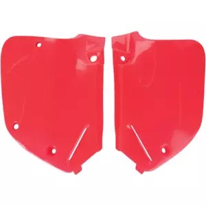 UFO サイドパネル 92-99 CR レッド HO02654067 ホンダ CR250R 2 ストローク/CR125R用 UFO Side Panels 92-99 CR Red HO02654067 for Honda CR250R 2-Stroke/CR125R 【並行輸入品】