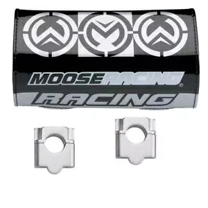 Moose ユニバーサル ハンドルバー クランプ キット 7/8 インチ ～ 1-1/8 インチ 30mm クローム Moose Universal Handlebar Clamp Kit 7/8\