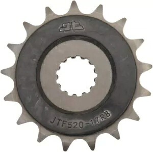 スズキ GSF 650 S ABS 2007-2015 JT シルバー チェーンリング 17T 525 JTF520.17RB- Suzuki GSF 650 S ABS 2007-2015 JT Silver Chainring 17T 525 JTF520.17RB- 【並行輸入品】