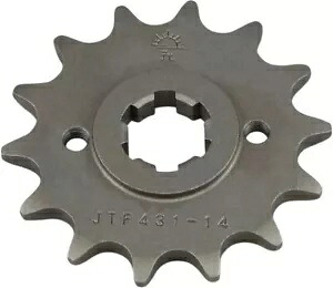 スズキ RM 400 1978-1980 JT シルバー フロント スプロケット 14T 520 JTF431.14 Suzuki RM 400 1978-1980 JT Silver Front Sprocket 14T 520 JTF431.14 【並行輸入品】