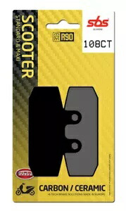 アプリリア スカラベオ 150 1999-2004 SBS カーボン フロント ブレーキ パッド 108CT Aprilia Scarabeo 150 1999-2004 SBS Carbon Front Brake Pad 108CT 【並行輸入品】