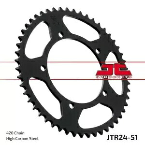 アプリリア RX 50 R 2002 JT ナチュラル リア スプロケット 51T 420 JTR24.51 Aprilia RX 50 R 2002 JT Natural Rear Sprocket 51T 420 JTR24.51 【並行輸入品】