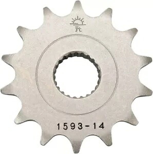 ヤマハ YFM 250 RSP2 2008 JT シルバー フロント スプロケット 14T 520 JTF1593.14 Yamaha YFM 250 RSP2 2008 JT Silver Front Sprocket 14T 520 JTF1593.14 【並行輸入品】