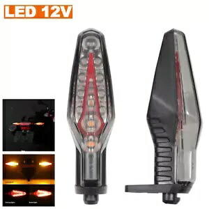 LED スモークリアターンシグナルライトフラッシュインジケーター BMW S 1000 R/XR/RR M1000RR LED Smoke Rear Turn Signal Light Flash Indicator For BMW S 1000 R/XR/RR M1000RR 【並行輸入品】