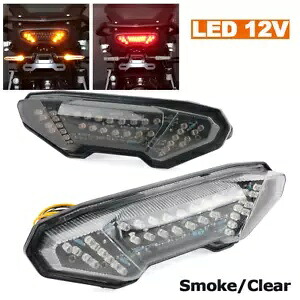 LED テールブレーキライトターンシグナルフラッシュインジケータヤマハ FZ-10 FZ-09 FJ-09 LED Tail Brake Light Turn Signal Flash Indicator For Yamaha FZ-10 FZ-09 FJ-09 【並行輸入品】