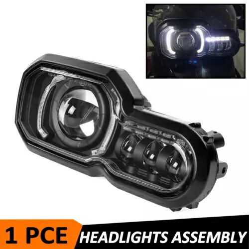 BMW F650GS F700GS F800GS ヘッドライトアセンブリ DRL ハイビームロービーム LED For BMW F650GS F700GS F800GS Headlights Assembly With DRL High Beam Low Beam LED 【並行輸入品】
