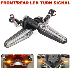 LED ターンシグナルライトウインカー流れるフラッシュインジケータヤマハトレーサー 700 7/GT LED Turn Signal Light Blinker Flowing Flash Indicator For YAMAHA Tracer 700 7/GT 【並行輸入品】