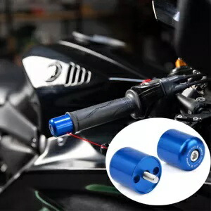 オートバイバーエンドプラグハンドルバーキャップグリップカバースズキ GSX-R 600 750 1000 Motorcycle Bar End Plugs Handlebar Cap Grips Cover For SUZUKI GSX-R 600 750 1000 【並行輸入品】